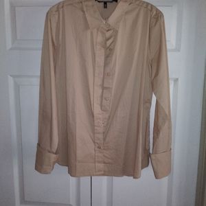 Victoria secret button up shirt